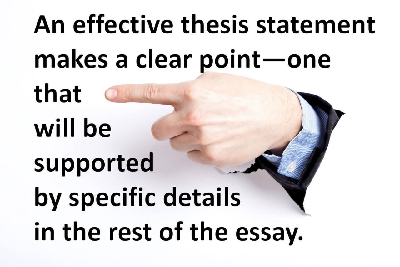 Start with the thesis statement outline before working on the rest of the paper.